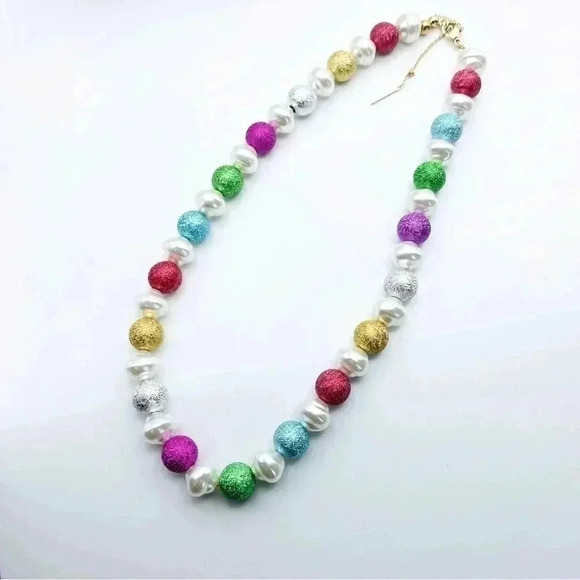 COLORFUL Beaded Choker - Picture 2 of 6